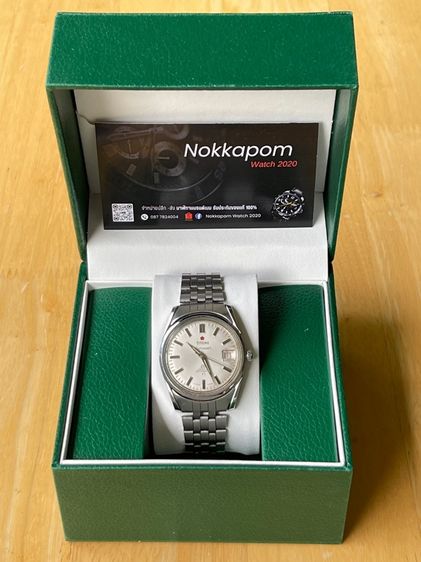TITONI AIRMASTER 25J ROTOMATIC SILVER DIAL DATE SWISS WATCH VINTAGE MEN รูปที่ 2