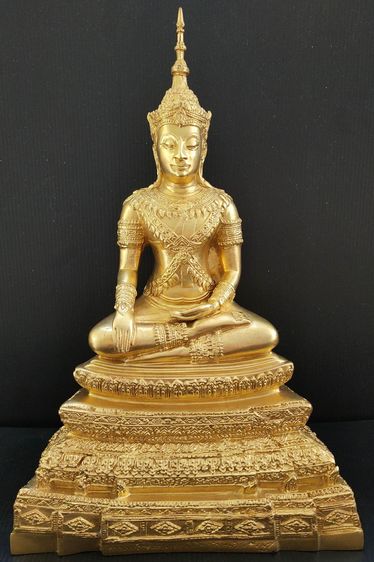 พระพุทธนิมิตวิชิตมาร วัดหน้าพระเมรุ  รุ่นสมโภช 500 ปี 5 นิ้ว