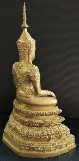 พระพุทธนิมิตวิชิตมาร วัดหน้าพระเมรุ อยุุธยา 5 นิ้ว  ปี 2535 รูปที่ 6