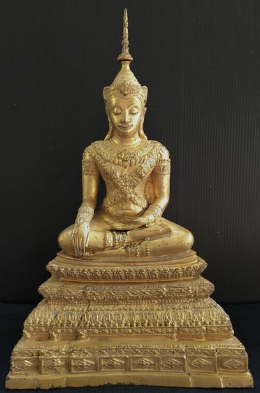 พระพุทธนิมิตวิชิตมาร วัดหน้าพระเมรุ อยุุธยา 5 นิ้ว  ปี 2535