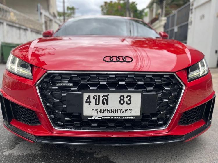 Audi Audi TTS  2019 2.0 TFSI Quattro 4WD เบนซิน เกียร์อัตโนมัติ แดง รูปที่ 3