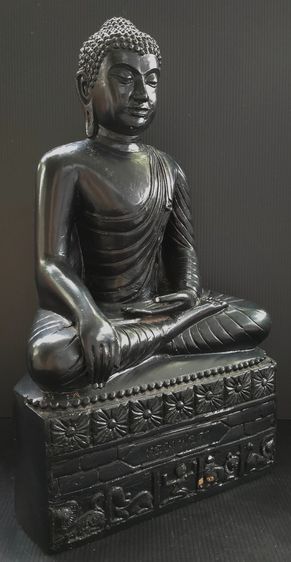 หลวงพ่อดำ วัดพระธาตุราษฏร์บำรุง หนองคาย  8.5 นิ้ว รูปที่ 3