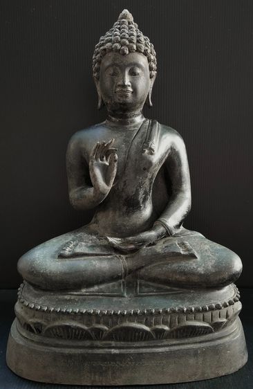 พระพุทธประทานพร วัดนครโปรดสัตว์ อยุธยา  9 นิ้ว