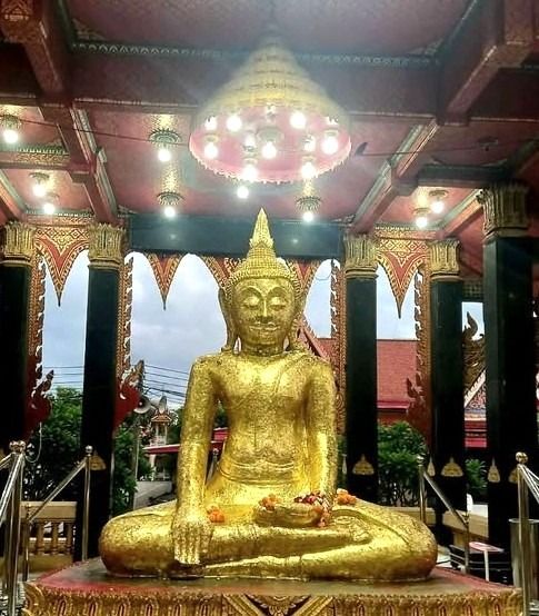 หลวงพ่อโต วัดหลักสี่ สมุทรสาคร 9 นิ้ว  รูปที่ 2