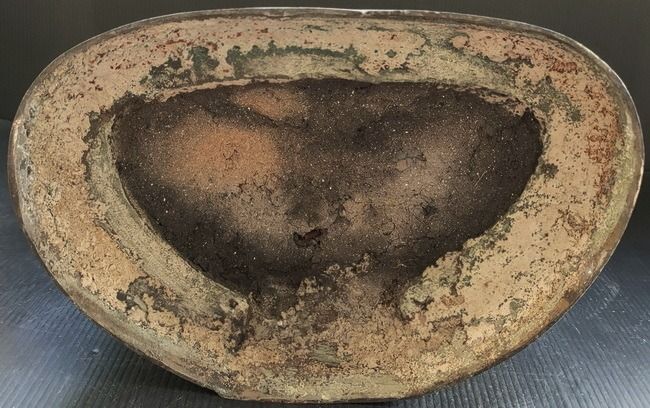 พระปางปฐมเทศนา ศิลปะคันธารราฐ ซุ้มประภามณฑล  9 นิ้ว รูปที่ 5