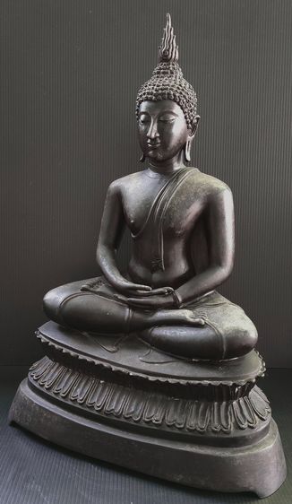 พระพุทธชินสีห์นิรันตราย วัดสะพานพระโขนง 9 นิ้ว รูปที่ 3