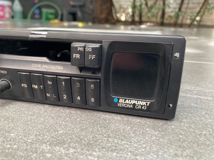 มี 2 เครื่อง วิทยุเทป เครื่องรุ่นเก่า Classic BLAUPUNKT VERONA CR43 และ 635 คลื่นไทย รุ่นสะสม สภาพดี ใช้ได้ปกติ รูปที่ 4