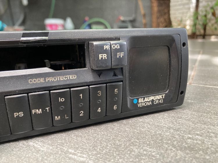 มี 2 เครื่อง วิทยุเทป เครื่องรุ่นเก่า Classic BLAUPUNKT VERONA CR43 และ 635 คลื่นไทย รุ่นสะสม สภาพดี ใช้ได้ปกติ รูปที่ 5