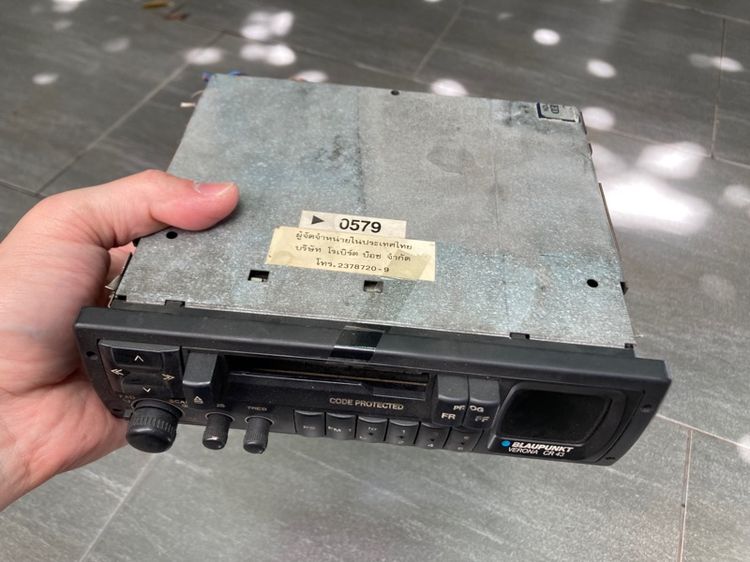มี 2 เครื่อง วิทยุเทป เครื่องรุ่นเก่า Classic BLAUPUNKT VERONA CR43 และ 635 คลื่นไทย รุ่นสะสม สภาพดี ใช้ได้ปกติ รูปที่ 10