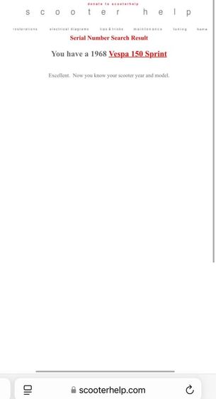 เวสป้าสปริ้นท์ ไฟเหลี่ยม ปี1968 เลขเฟรม เลขเครื่องเดิม จดทะเบียนตรงปี2512 ทะเบียนแท้ เลขสวย(8844) โอนได้ทุกขนส่ง รูปที่ 15