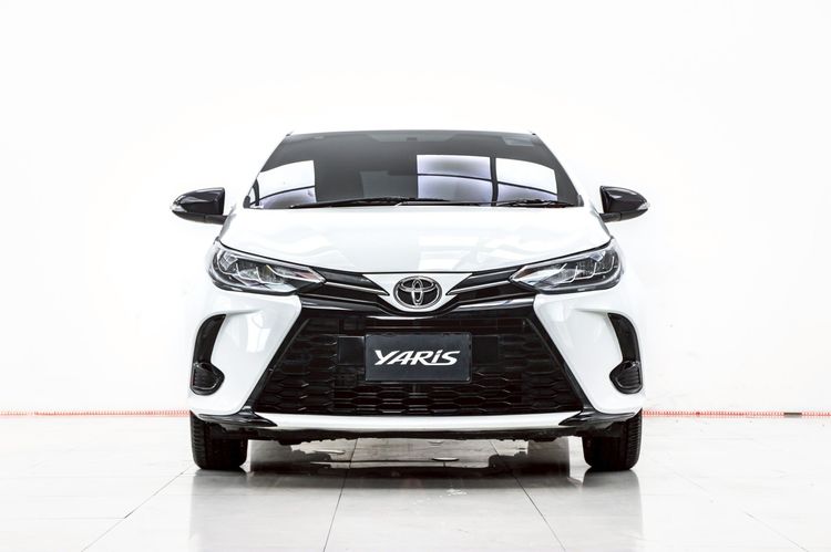 Toyota Yaris 2021 1.2 Sport Sedan เบนซิน ไม่ติดแก๊ส เกียร์อัตโนมัติ ขาว รูปที่ 4