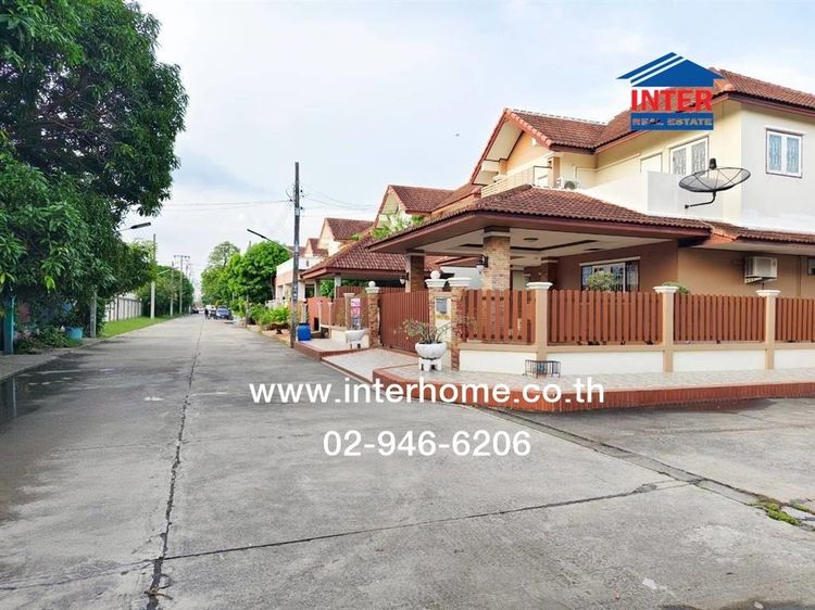 บ้านเดี่ยว 2 ชั้น 52.5 ตร.ว. หมู่บ้านประภาวรรณโฮม ร่มเกล้า2 ซอยบึงขวาง4 ถนนรามคำแหง ถนนสุวินทวงศ์ ถนนบึงขวาง เขตมีนบุรี กรุงเทพมหานคร รูปที่ 2