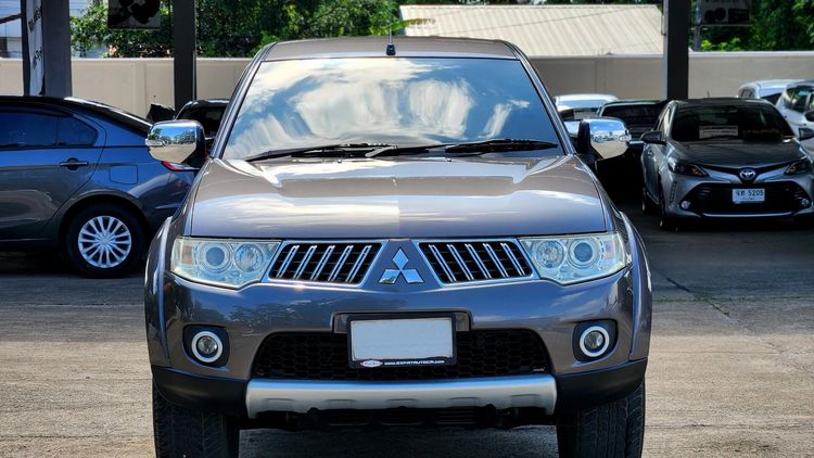 Mitsubishi Pajero Sport 2012 2.4 GLS Utility-car เบนซิน ไม่ติดแก๊ส เกียร์ธรรมดา น้ำตาล รูปที่ 2