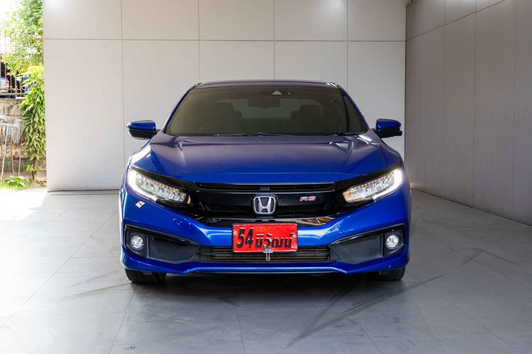 Honda Civic 2019 1.5 Turbo RS Sedan เบนซิน ไม่ติดแก๊ส เกียร์อัตโนมัติ น้ำเงิน รูปที่ 2