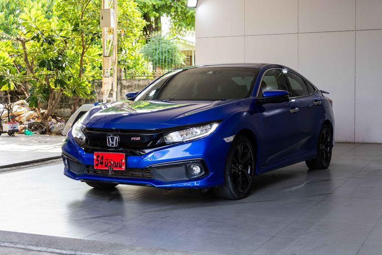 Honda Civic 2019 1.5 Turbo RS Sedan เบนซิน ไม่ติดแก๊ส เกียร์อัตโนมัติ น้ำเงิน รูปที่ 3