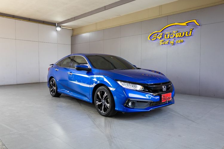 รถ Honda Civic 1.5 Turbo RS สี น้ำเงิน