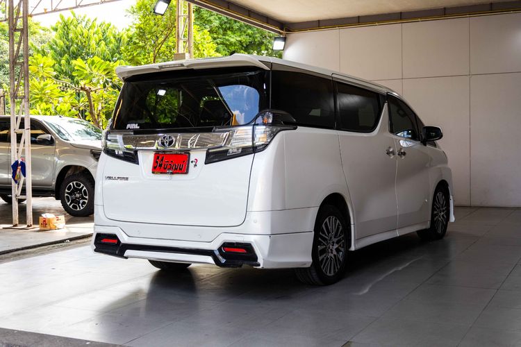 Toyota Vellfire 2017 2.5 Utility-car เบนซิน ไม่ติดแก๊ส เกียร์อัตโนมัติ ขาว รูปที่ 4