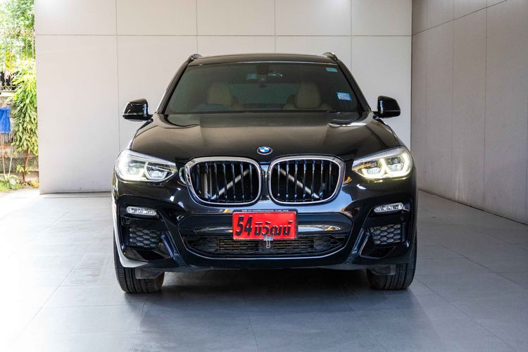 BMW X3 2018 2.0 xDrive20d 4WD Utility-car ดีเซล ไม่ติดแก๊ส เกียร์อัตโนมัติ ดำ รูปที่ 2