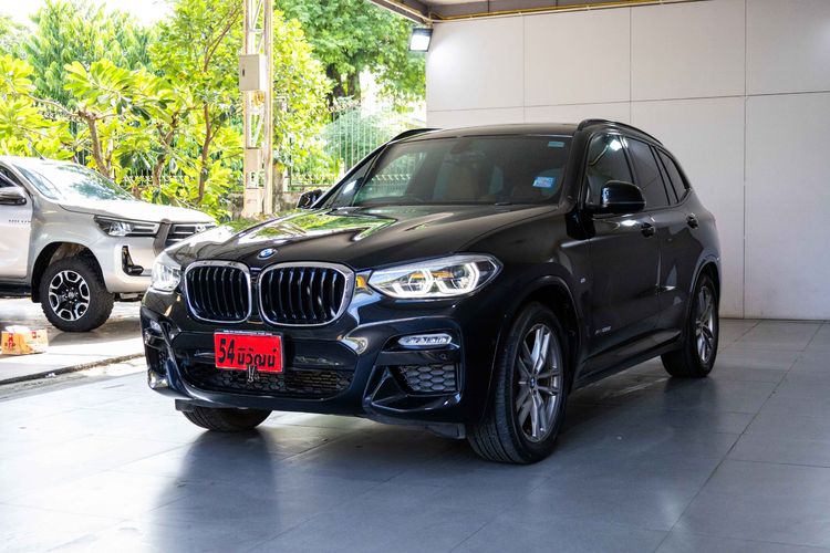 BMW X3 2018 2.0 xDrive20d 4WD Utility-car ดีเซล ไม่ติดแก๊ส เกียร์อัตโนมัติ ดำ รูปที่ 3