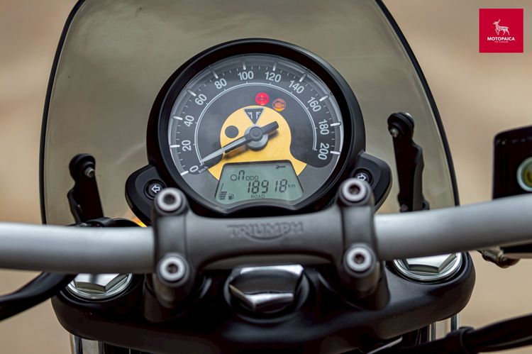 Triumph Bonneville Bobber1200 ปี2018 สีเทาด้าน วิ่ง18,000km. รูปที่ 5