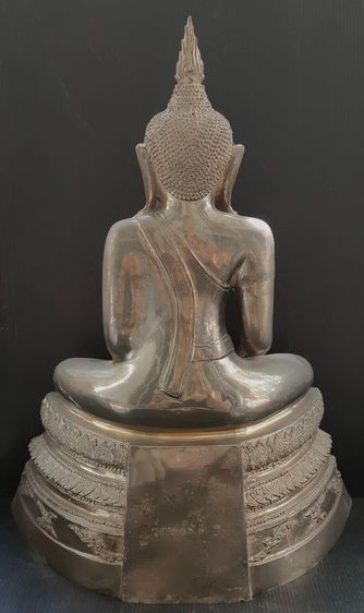 หลวงพ่อโต วัดหลักสี่ สมุทรสาคร  9 นิ้ว ฐานสูง รูปที่ 5