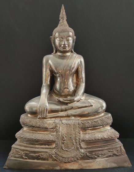 หลวงพ่อโต วัดหลักสี่ สมุทรสาคร  9 นิ้ว ฐานสูง