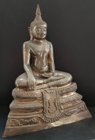 หลวงพ่อโต วัดหลักสี่ สมุทรสาคร  9 นิ้ว ฐานสูง รูปที่ 3