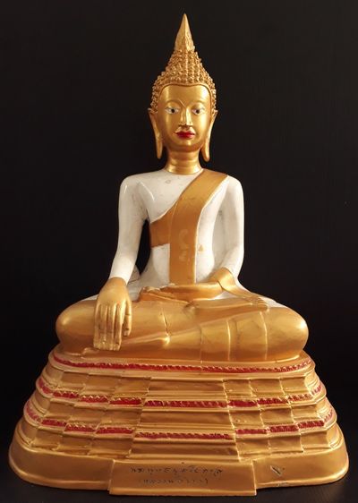 หลวงพ่อขาว พระพุทธบุศโยภาส วัดลาดกระบัง  9 นิ้ว