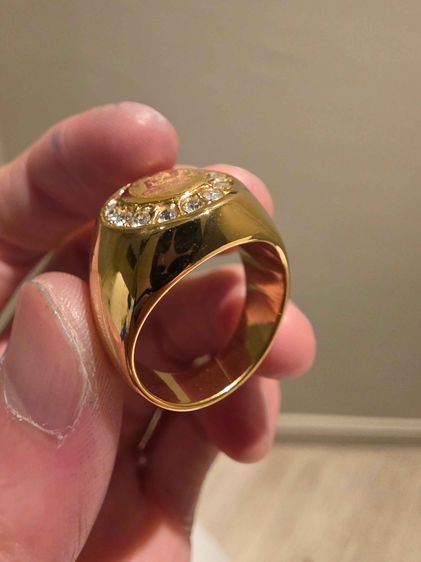 แหวน หัวรูป หลวงปู่ทวด สวยหายาก รุ่นเก่า ของเก่าเก็บ สีทองล้อมเพชร ขนาดมาตรฐาน เบอร์ 9-10 ขายตามสภาพ พร้อมส่งครับ รูปที่ 8