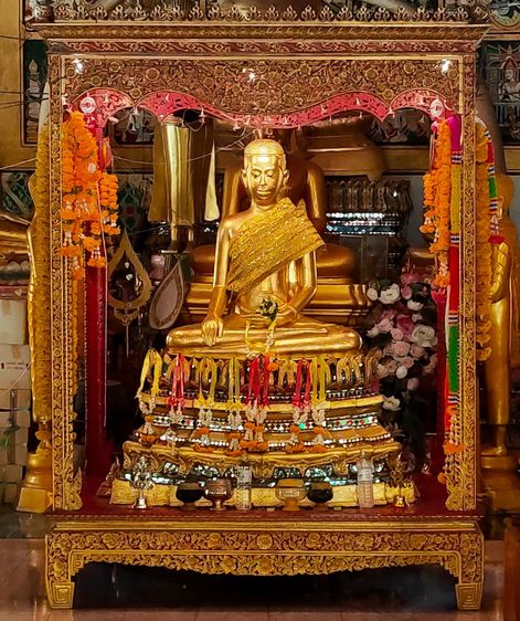 พระศรีอาริยเมตไตร์ พระศรีอาริย์ วัดไลย์  ฐานสิงห์ 9 นิ้ว รูปที่ 2