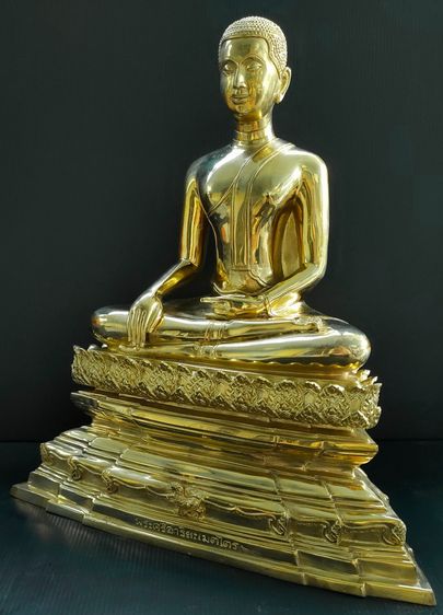 พระศรีอาริยเมตไตร์ พระศรีอาริย์ วัดไลย์  ฐานสิงห์ 9 นิ้ว รูปที่ 4