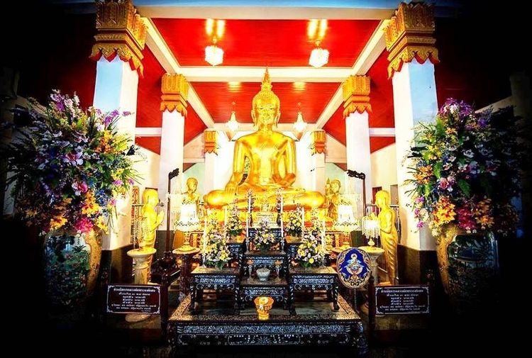 หลวงพ่อพระองค์แสน วัดพระธาตุเชิงชุม รุ่นพญาสุวรรณนาค 9 นิ้ว รูปที่ 2