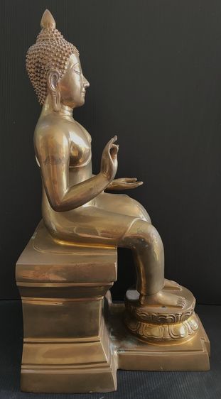 พระประทานพร หลวงพ่อศิลา วัดพระปฐมเจดีย์สูง 19 นิ้ว  ปี 36 รูปที่ 6