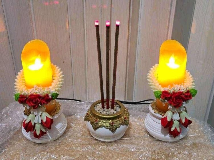 ธูปไฟฟ้า เทียนไฟฟ้า ธูปใส่ถ่าน เทียนใส่ถ่าน ธูปเสียงปลั๊ก เทียนเสียบปลั๊ก ธูปเทียนใส่ถ่าน ธูปเทียนไฟฟ้าเสียบปลั๊ก เทียนพรรษาเสียบปลั๊ก ไฟฟ้า รูปที่ 4