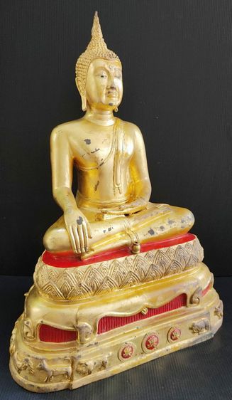 หลวงพ่อโต วัดพนัญเชิง รุ่น เฮง เฮง เฮง  ปิดทอง 9 นิ้ว   ปี 47   รูปที่ 4