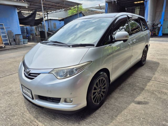 Toyota Estima 2008 2.4 Hybrid E-Four 4WD Utility-car ไฮบริด เกียร์อัตโนมัติ เทา รูปที่ 4