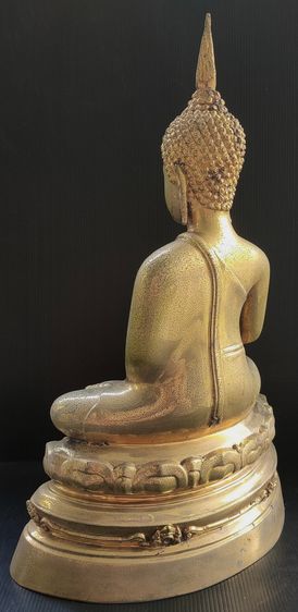สมเด็จพระศรีเมืองทอง วัดต้นสน อ่างทอง ดินไทย 9.5  นิ้ว  รูปที่ 6