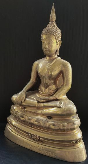 สมเด็จพระศรีเมืองทอง วัดต้นสน อ่างทอง ดินไทย 9.5  นิ้ว  รูปที่ 3