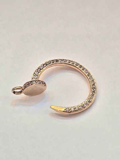 จี้ทรงคาเทียทองแท้ เพชรแท้ รูปที่ 5