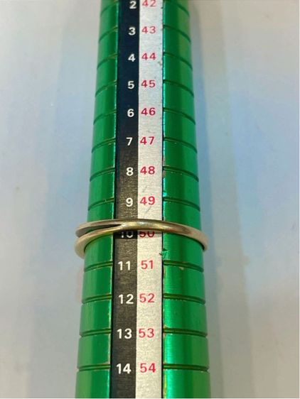 แหวนทองแท้ 18k เพชรแท้ 5 ตังค์ รูปที่ 6