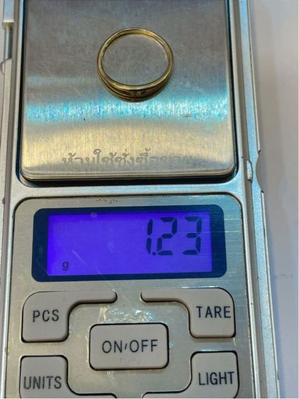 แหวนทองแท้ 18k เพชรแท้ 5 ตังค์ รูปที่ 7