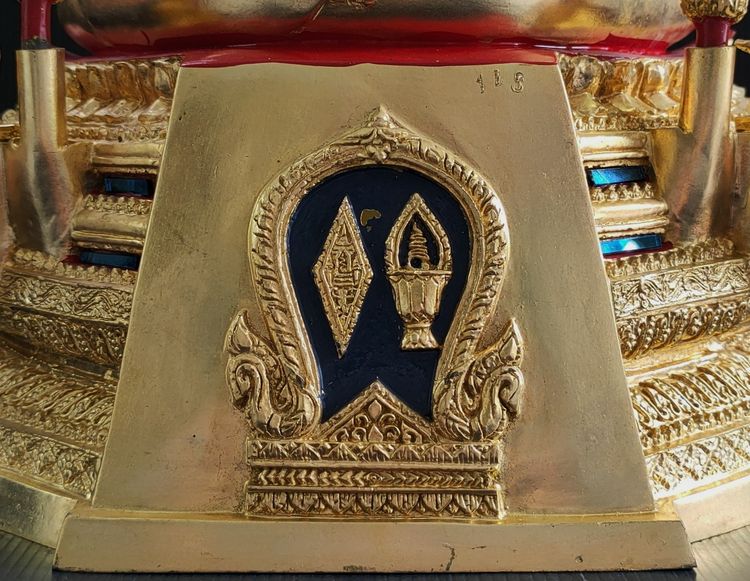 พระพุทธชินราช วัดพระศรีรัตนมหาธาตุ รุ่น เสาร์ห้า ปิดทอง 9 นิ้ว  รูปที่ 13