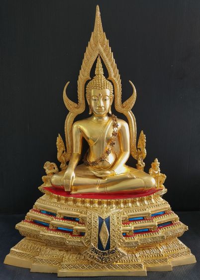 พระพุทธชินราช วัดพระศรีรัตนมหาธาตุ รุ่น เสาร์ห้า ปิดทอง 9 นิ้ว 