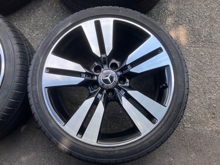 ล้อ Benz แท้ 18“ A Class W176 Europe Spec 18 นิ้ว มือสอง ล้อสภาพดี ยาง 225 40 18 245 40 18 รูปที่ 8