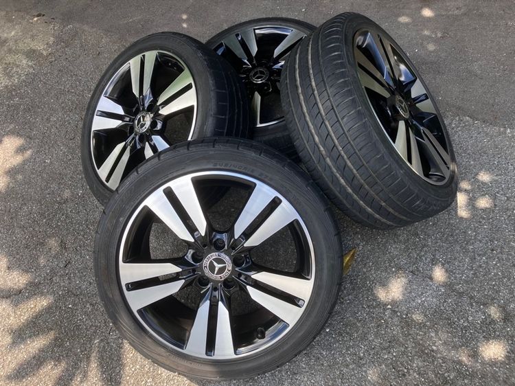 ล้อ Benz แท้ 18“ A Class W176 Europe Spec 18 นิ้ว มือสอง ล้อสภาพดี ยาง 225 40 18 245 40 18 รูปที่ 3