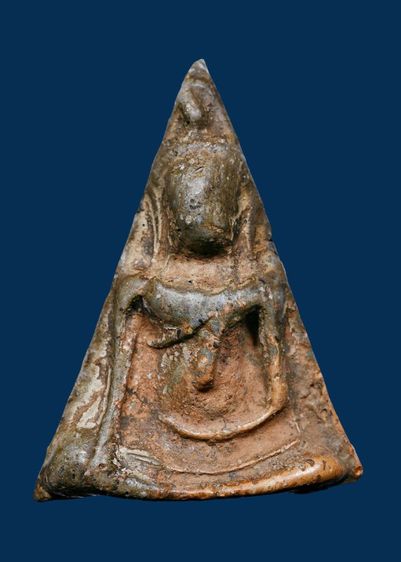 พระชุดเบญจภาคี พระนางพญาพิษณุโลก พิมพ์เข่าโค้ง นิยม รูปที่ 7