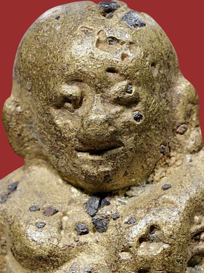 ผิวเปิด - เนื้อทองลูกบวบ ให้เช่าพระบ้าน รูปหล่อหลวงพ่อเงิน วัดบางคลาน พิมพ์ขี้ตาสี่ชาย จีวรคว่ำ เก่า สวย รูปที่ 5