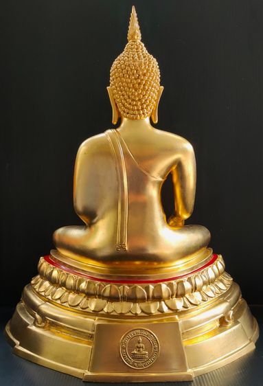 หลวงพ่อโต วัดบางพลีใหญ่ใน รุ่น ยันต์ห้า 9 นิ้ว ปิดทอง ปี 2559 รูปที่ 5