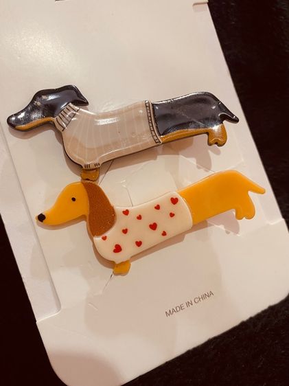 กิ๊บติดผม ZARA แท้ 💯สุดคิ้วท์ ลายน้องหมา รูปที่ 7