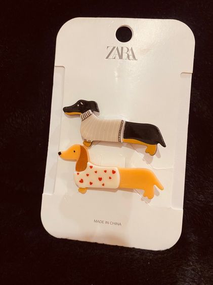 กิ๊บติดผม ZARA แท้ 💯สุดคิ้วท์ ลายน้องหมา รูปที่ 5